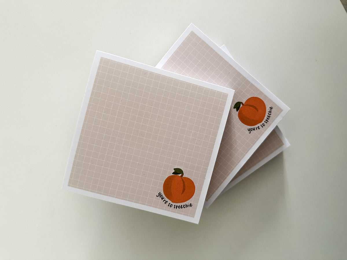 mini you're so speechie notepad