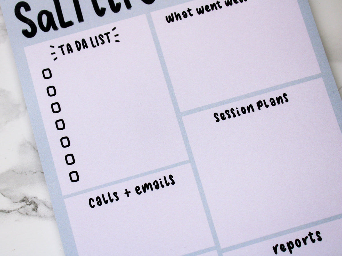 SaLT life | a5 notepad